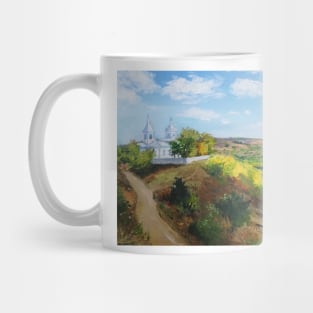 Moldovan Landscape. Naslavcha Mug